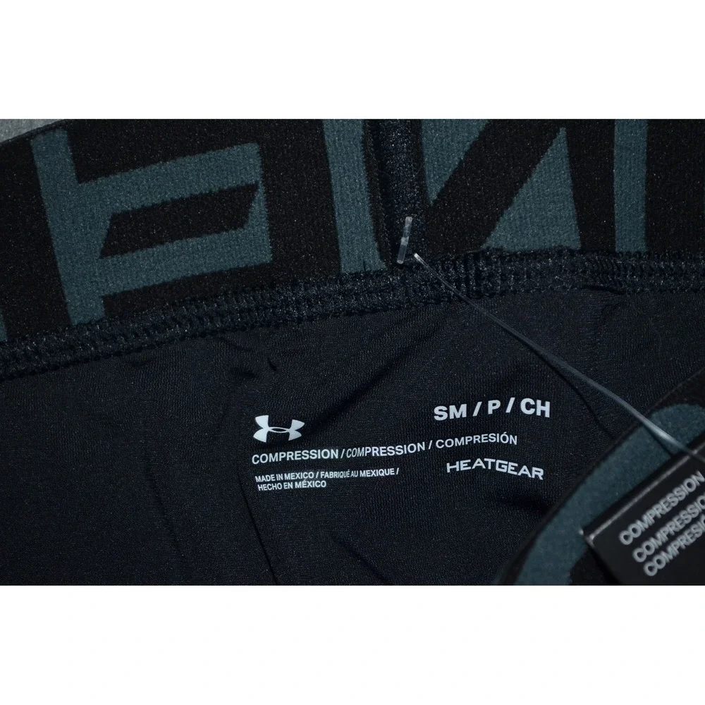 Under Armour HeatGear Armour 3/4 Compression Legging Black Men's S 1361588